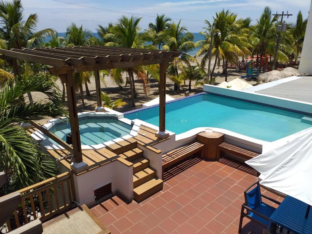 Hotel Y Restaurante Cesar Mariscos Тела Экстерьер фото